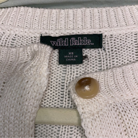 Wild Fable white/cream cardigan exclusive from Target - Picture 2 of 4